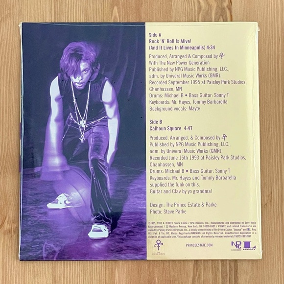 Prince Rock N Roll is Alive (and it Lives in Minneapolis) Vinyl - Picture 2 of 2